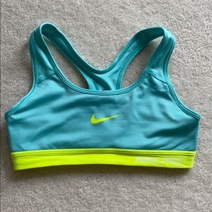 Nike Blue Sports Bra XS